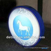 acrylic lighting showcase with led light for display exhibition booth